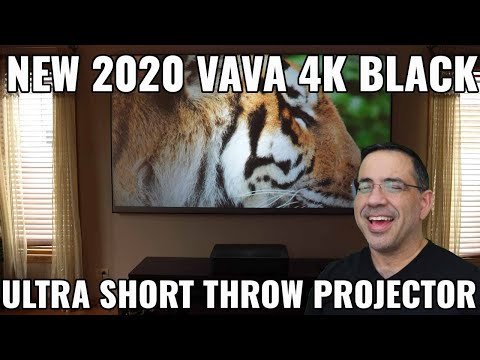 NEW 2020 VAVA BLACK 4K UST Projector Review