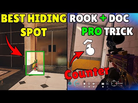 *SECRET* Hiding Spot On Bank That No One Know | Pro Players 800 IQ Counter Trick - Rainbow Six Siege