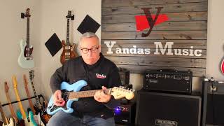 Video thumbnail for Squier Sonic Strat (SSS) Tone Lounge Demo by Yandas Music