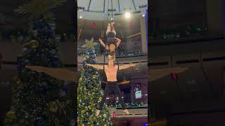 Wait for the Drop… This Cruise Performance Is Unreal #CirqueDuoUlar #StarPrincessShow #TravelReels