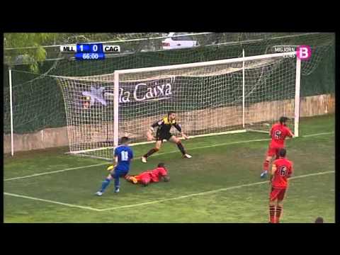 Segunda parte RCD Mallorca B 3 - Granadilla 0. Play off ascenso 2ªB 13/14