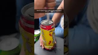 HOW TO OPEN CAN WITH SHARPIE 😎#shorts