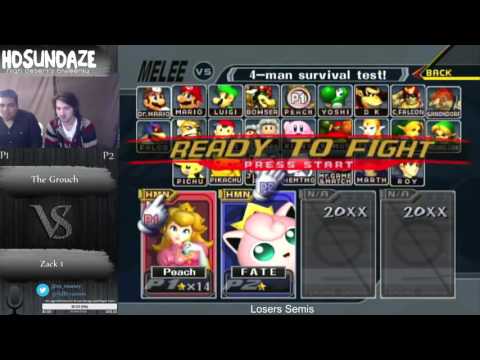 The Grough vs Zack - HD Saturdaze Melee BiWeekly