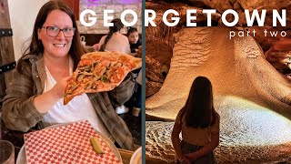 Tour Georgetown Texas With Us! Monument Café - 600 Degrees Pizzeria - Inner Space Cavern