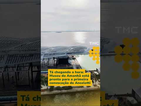 Museu do Amanhã se prepara para receber a convocação oficial da Seleção #shorts