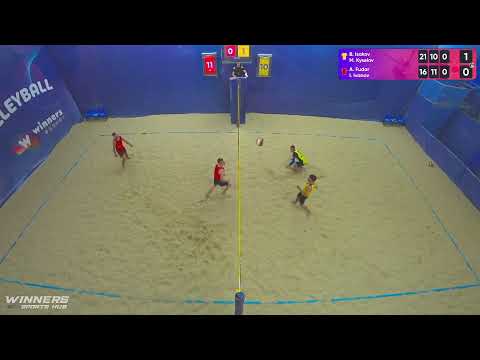 15:45 B.Isakov / M.Kyselov - A.Fudar / I.Ivanov | Winners Beach Volleyball