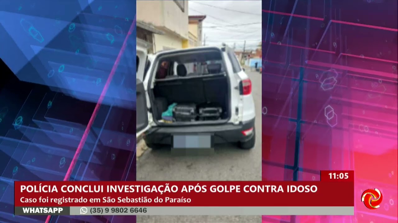 Polícia esclarece golpe contra idoso em São Sebastião do Paraíso.
