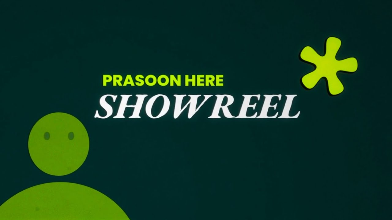Prasoon's Video Editing Showreel