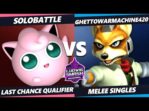 Ludwig Invitational - Solobattle (Jigglypuff) Vs. ghettowarmachine420 (Fox) SSBM Melee Tournament