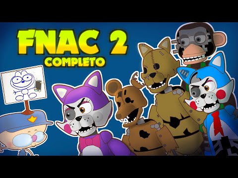 Mongo e Drongo em FNAC 2 COMPLETO - As 6 noites de Five Nights at Candy's 2 em Desenho Animado