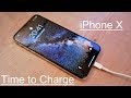 Time to Charge: Apple iPhone X