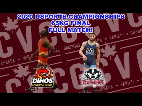 65KG FINALS! Sadiku vs Olapade - 2020 USPORTS CHAMPIONSHIPS!