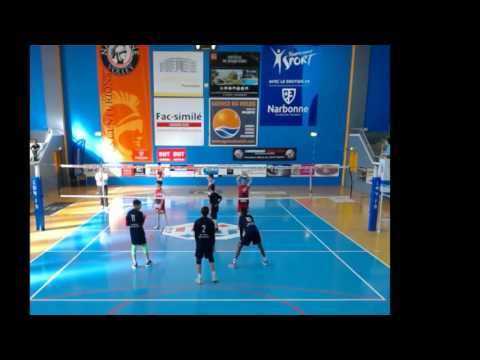 Diffusion en direct de narbonne volley