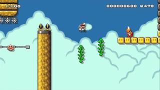 Super Mario Maker - Skyzo 2.0 Speedrun 35.600s