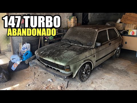 ESSE RESGATE FOI EMOCIONANTE! TRATO COMPLETO NO FIAT 147 ABANDONADO