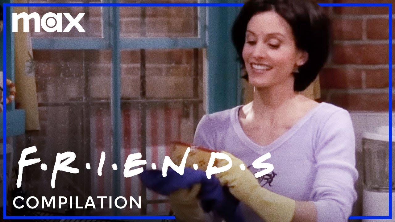 Monica's Totally Normal Cleaning Tips | Friends | Max - YouTube