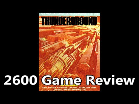 Thunderground Atari 2600 Review - The No Swear Gamer Ep 264