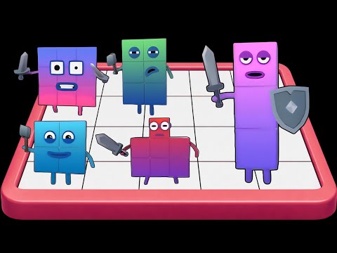 Merge Number Cube | Cube Merge Run, Merge Monster Battle, Alphabet Lore - Max Level Gameplay
