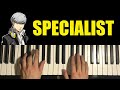 Persona 4 - Specialist (Piano Tutorial Lesson)