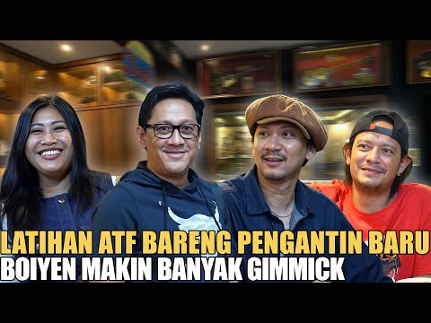 VINCENT ANDRE ENO LATIHAN ATF BARENG PENGANTIN BARU.. CERITA MALAM PERTAMA BOIYEN