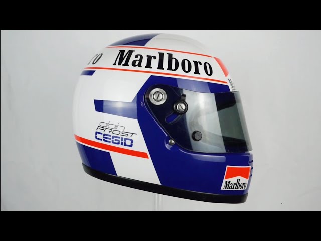 Vídeo relacionado con OPO 10 - Casco de Fórmula 1 Compatible con Ferrari F1: Alain Prost 1990 - Escala 1/5 - CAS08