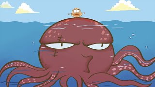 Undersea volcano. A big moving monster | The Best Science Show For Kids | Todd Fascinating Science