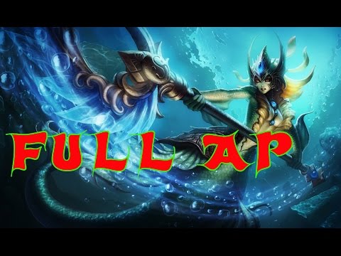 LoL Full AP Nami Midlane (smurf ranked)