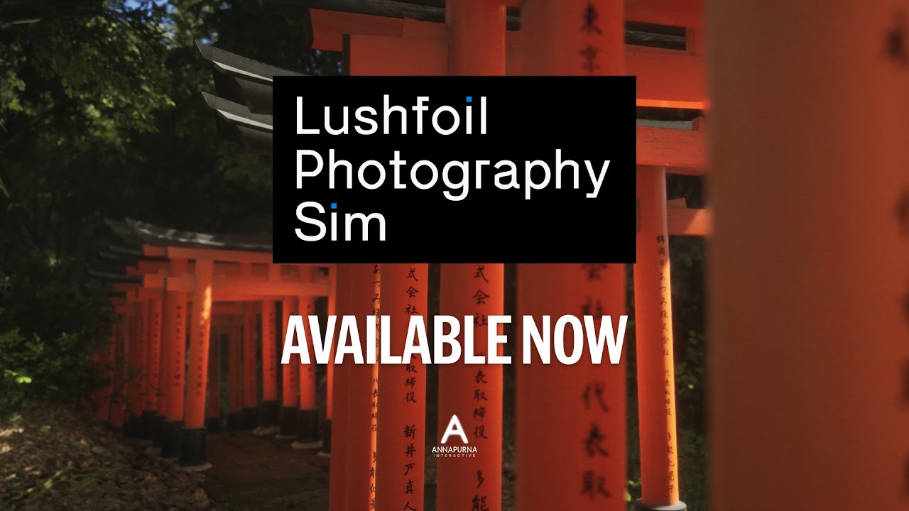 LUSHFOIL PHOTOGRAPHY SIM | Launch Trailer - YouTube