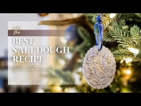 Best Salt Dough Ornament Recipe - Cookie Mold
