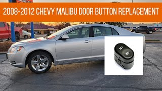 2008-2012 Chevy Malibu Door Lock Button Replacement