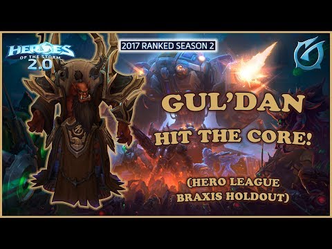 Grubby | Heroes of the Storm 2.0 - Gul'dan - Hit The Core - HL 2017 S2 - Braxis Holdout