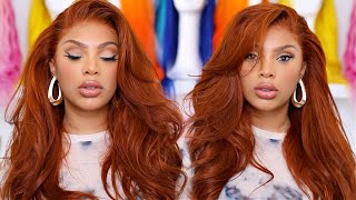 FROM BLACK TO GINGER HAIR TUTORIAL | WIG TRANSFORMATION