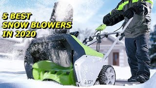 Best Rated Snow Blowers in 2020