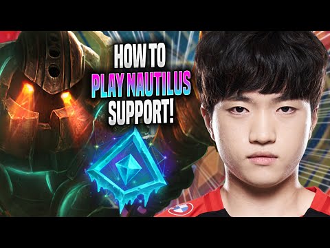 LEARN HOW TO PLAY NAUTILUS SUPPORT LIKE A PRO! - T1 Keria Plays Nautilus SUPPORT vs Blitzcrank!