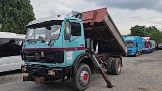 Mercedes-Benz SK NG 1417/36 4x4 HMF Crane Steel/Steel Manual Muldenkipper kaufen - Bild 4 | Autoline LI Mercedes-Benz SK NG 1417/36 4x4 HMF Crane Steel/Steel Manual Muldenkipper | Bild 4 - Autoline