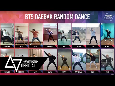 [DANCE CHALLENGE] "BTS Daebak Random Dance" by Gravity Motion