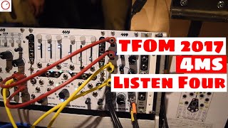 Video thumbnail for Tokyo Festival Of Modular 2017: 4ms Listen Four Eurorack Mixer  | SYNTH ANATOMY by SYNTH ANATOMY