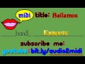 Enrique - Bailamos - Instrumental [MIDI] 