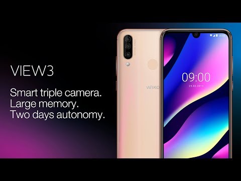 Wiko View3. Triple camera with amazing Super Wide Angle shots & 2 days use in one charge
