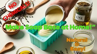 How to Make a Natural Soap Base at Home | Easy Step-by-Step Guide for Beginners | #EchoHarb