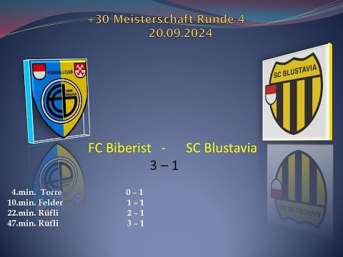 +30 Meisterschaft FC Biberist _ SC Blustavia