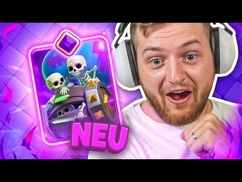 🔥😱NEUE EVO SKELETTFASS Karte! - BESTE Karte im SPIEL! | Clash Royale P2Win Account!