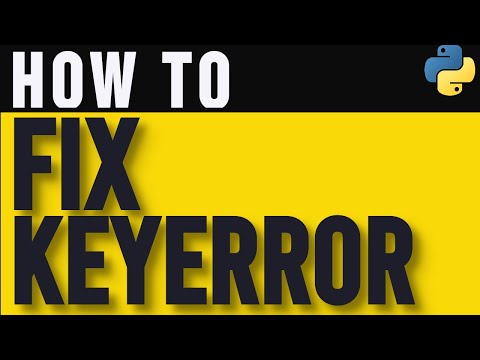 Python Catch Keyerror In Python
