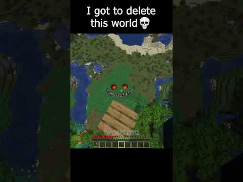 Minecraft scariest seed...
