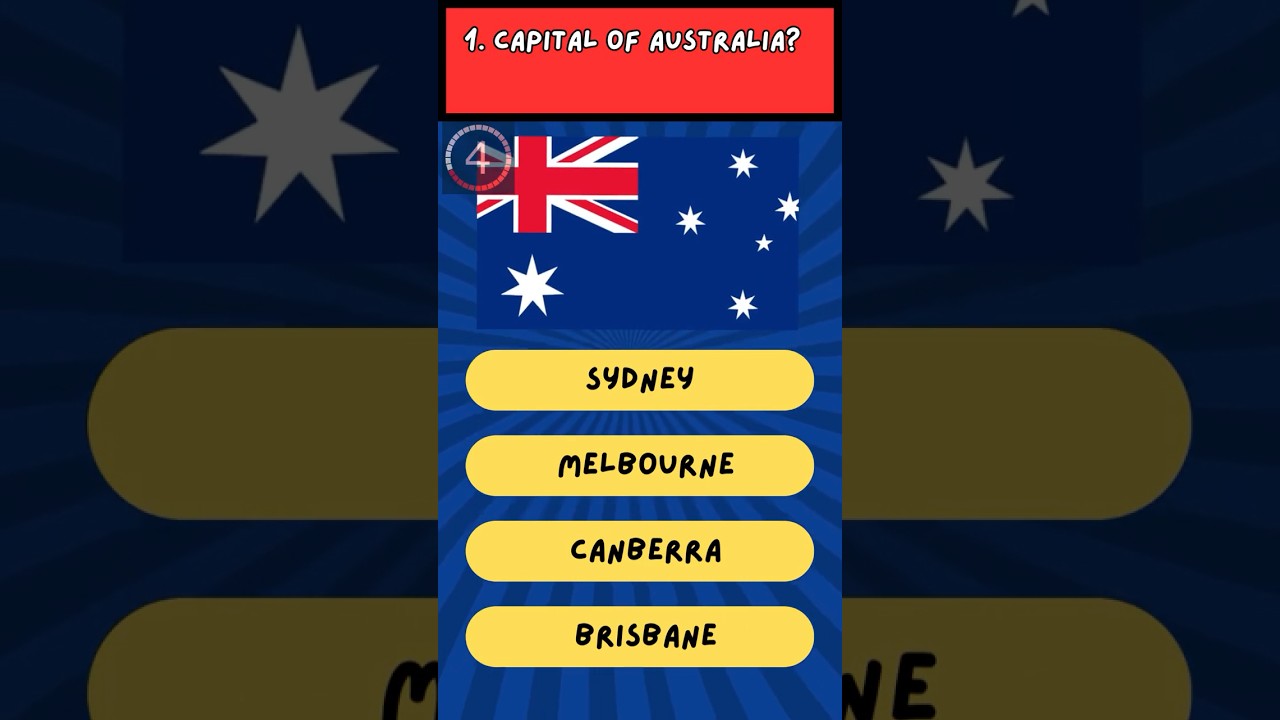 GEOGRAPHY TRIVIA QUIZ #1 - 10 Geography General Knowledge Trivia Questions and Answers Pub Quiz