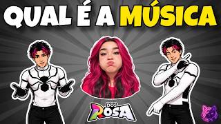 🚀ADIVINHE A MÚSICA DOS ROSA PELOS EMOJIS!🩷Duvido acertar todas! Emilly Vick, Katlenof, Leozinn 077