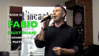 TINCANTO 2013 - Fabio Giustiniani canta Sparirò, Luca Dirisio