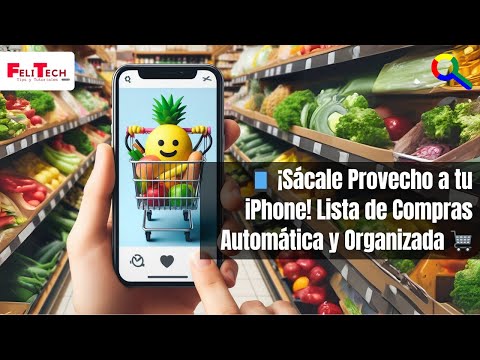 Cómo crear una lista de compras en la aplicación Recordatorios de tu iPhone