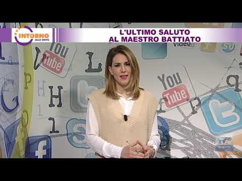 Intorno alle nove del 18/05/2021 - L'ultimo saluto al Maestro Battiato