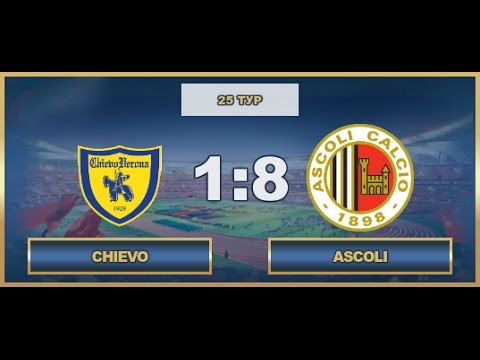 AFL. Italy. Serie A. Tour 25. Chievo - Ascoli